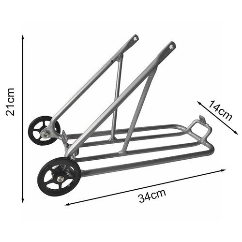 Rear bike rack - 16, with