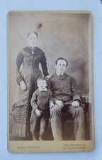 CDV OF A FAMILY OF THREE, BY