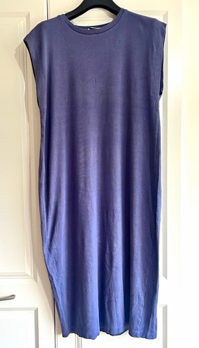 Zara women purple ribbed - zara,