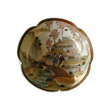 ANTIQUE JAPANESE SATSUMA BOWL