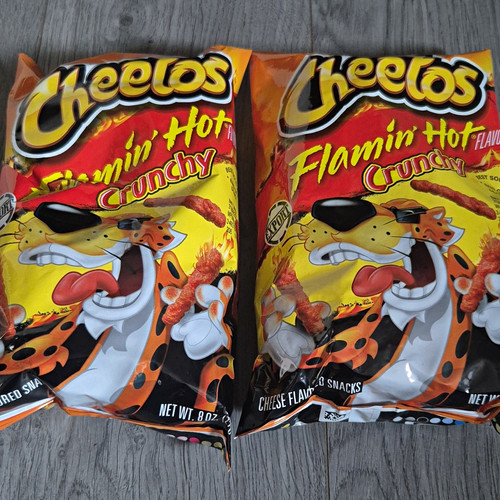 Cheetos flamin hot crunchy - cheetos,