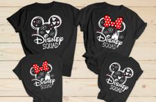 Black matching Disney squad t