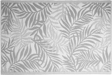 Grey & White Leaves Outdoor