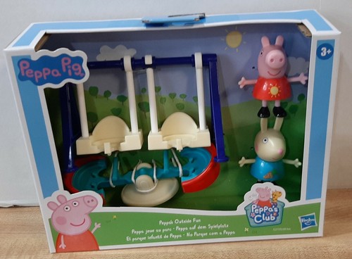 Peppa pig outside fun play - fun,
