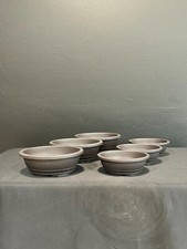 Set of 6 Plastic Bonsai Pots -