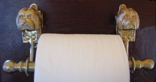 Havanese bronze toilet paper - bronze,