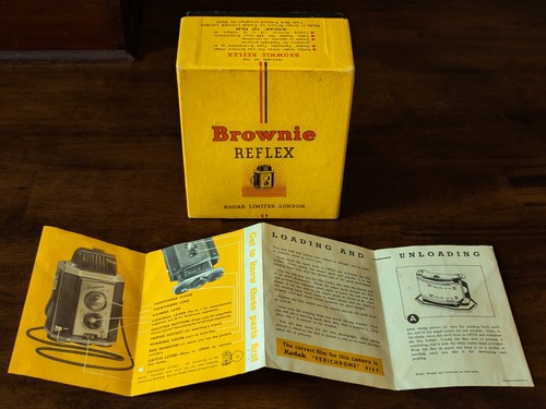 Vintage kodak brownie reflex - vintage,