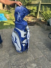 Luke McDonald Mizuno Tour Golf Bag Vintage Excellent Condition Leather Large