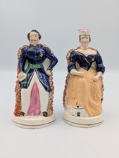 Staffordshire Figure Pair -