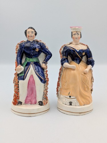 Staffordshire figure pair - figure,
