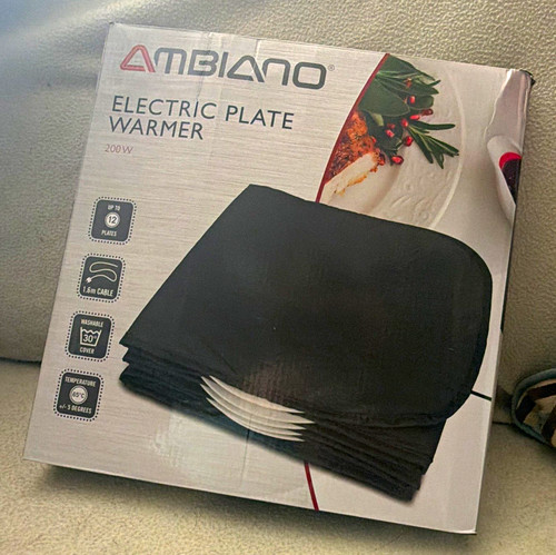 Ambiano electric plate warmer - plate,