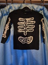 skeleton long sleeve T-shirt aged 18 months - 2 years