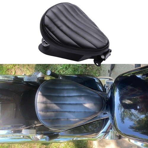 Black motorcycle solo seat - motorcycle,