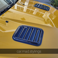 Universal Bonnet Vents Black