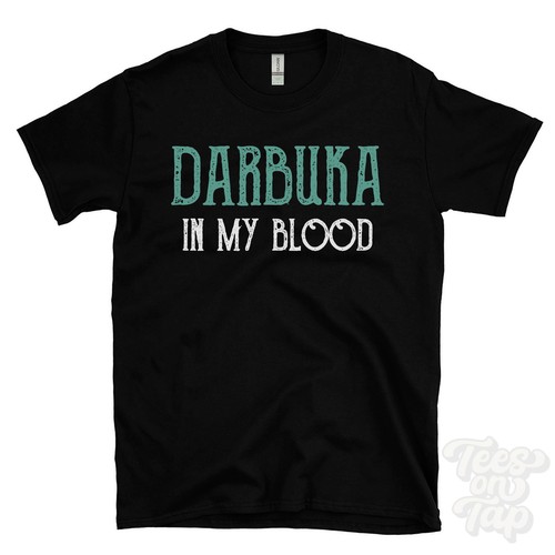 Darbuka blood t shirt - darbuka, t-shirt