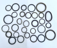 30 x Antique "Rope Rings" 14th