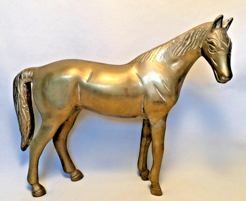 Vintage indian brass standing - brass,