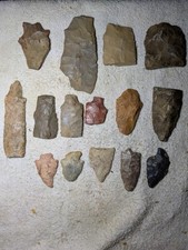 Authentic Indian Artifacts Arrowheads NW Ala