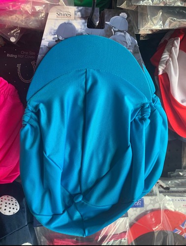 Shires turquoise stretchy hat - shires,