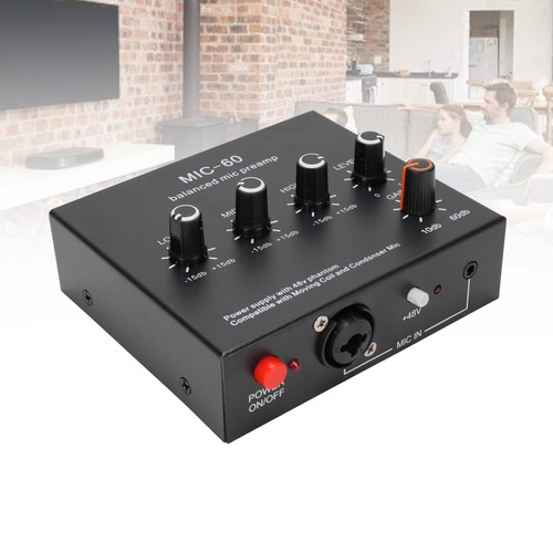 Dynamic mic preamp - ^^, +60db