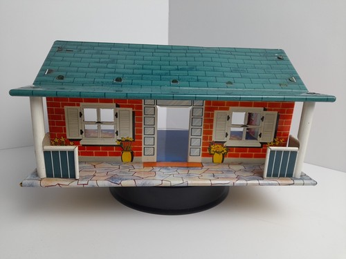 Vintage tin house 7 - tin, house.