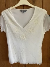 MIA MODA Size 12 Ivory Cap