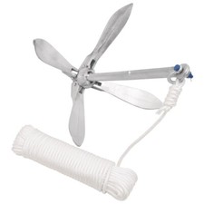 Galvanised Iron Grapnel Four