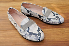 Hispanitas Snake Print Leather