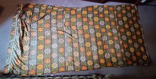 Original 1960s cotton curtains