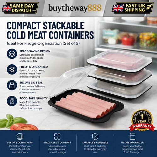 Compact stackable cold meat - stackable,