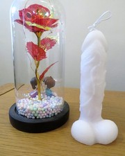 Handmade Cheeky White Willy