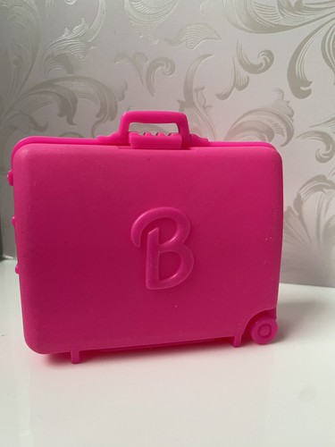 Barbie doll large pink travel - doll,