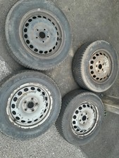 4  x Vw Caddy  Steel Wheels