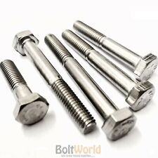 M10 / 10mm A2 STAINLESS STEEL PART THREADED HEX HEAD BOLTS HEXAGON SCREWS DIN931