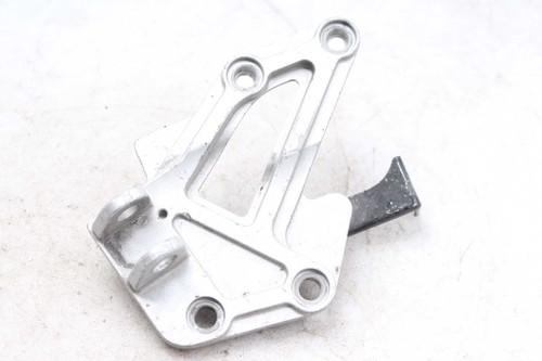Footrest retaining plate - , on