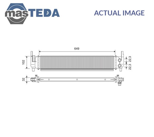 701362 engine cooling radiator - engine,
