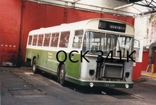 Blackburn Transport 401 OCK 341K Ribble Bristol RE ECW Colour Bus Photo 6" x 4"