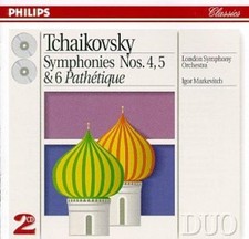 Igor Markevitch : Tchaikovsky: Symphonies Nos 4,5 &6 Pathé CD Quality guaranteed