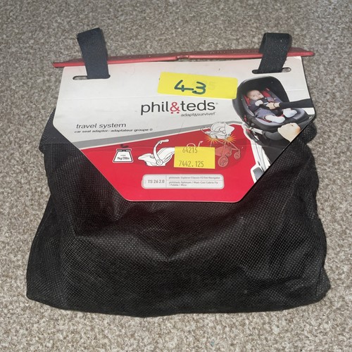 Phil teds car - phil, adaptors