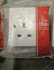 MK K2757 WHI 13A 1 Gang DP