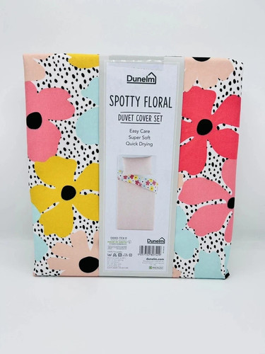 Dunelm floral single bedding - dunelm,