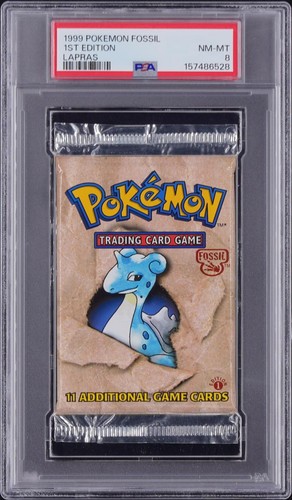 Psa pokemon fossil - 8, 1st