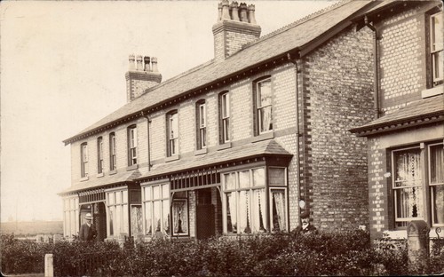 Tarporley written houses card - tarporley,