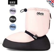 BLOCH Dance Warm Up Booties Personalised Adult Sizes Pink Blue Black Ballet