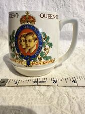 King George VI & Queen Elizabeth Coronation Mug May 1937