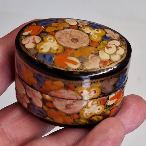 Vintage kashmiri papier mache - vintage,