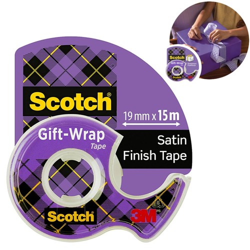 Scotch gift wrap satin tape - scotch,