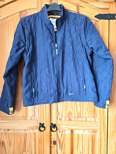 Joules womens navy quilted - joules,