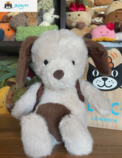 100% Genuine Jellycat Backpack Puppy -22cm, BNWT, Dust Bag, Cute Plush Companion