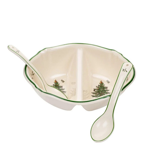 Spode christmas tree piece - christmas,